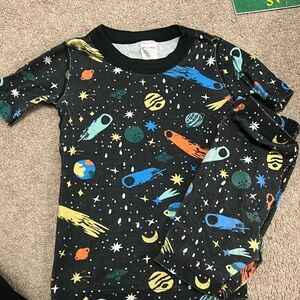 Hanna Andersson 6/7 short space pj set